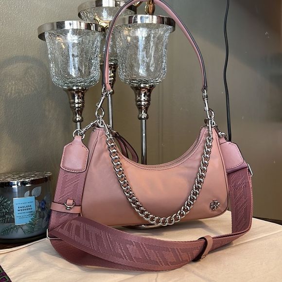 Women's Small Mercer Nylon Shoulder Bag - Picture 3 of 14